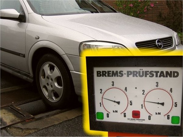 Bremsenprüfung auf unserem eigenen Bremsenprüfstand